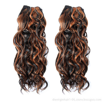 Wholesale Passion Twist Hair freetress Water Wave Crochet Braids Spring Passion Twist Curly Crochet Hair Braiding Synthetic Hair